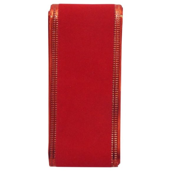 Large Decorative Seasonal Holiday Felt Red Bow (15 - Picture 4 of 5